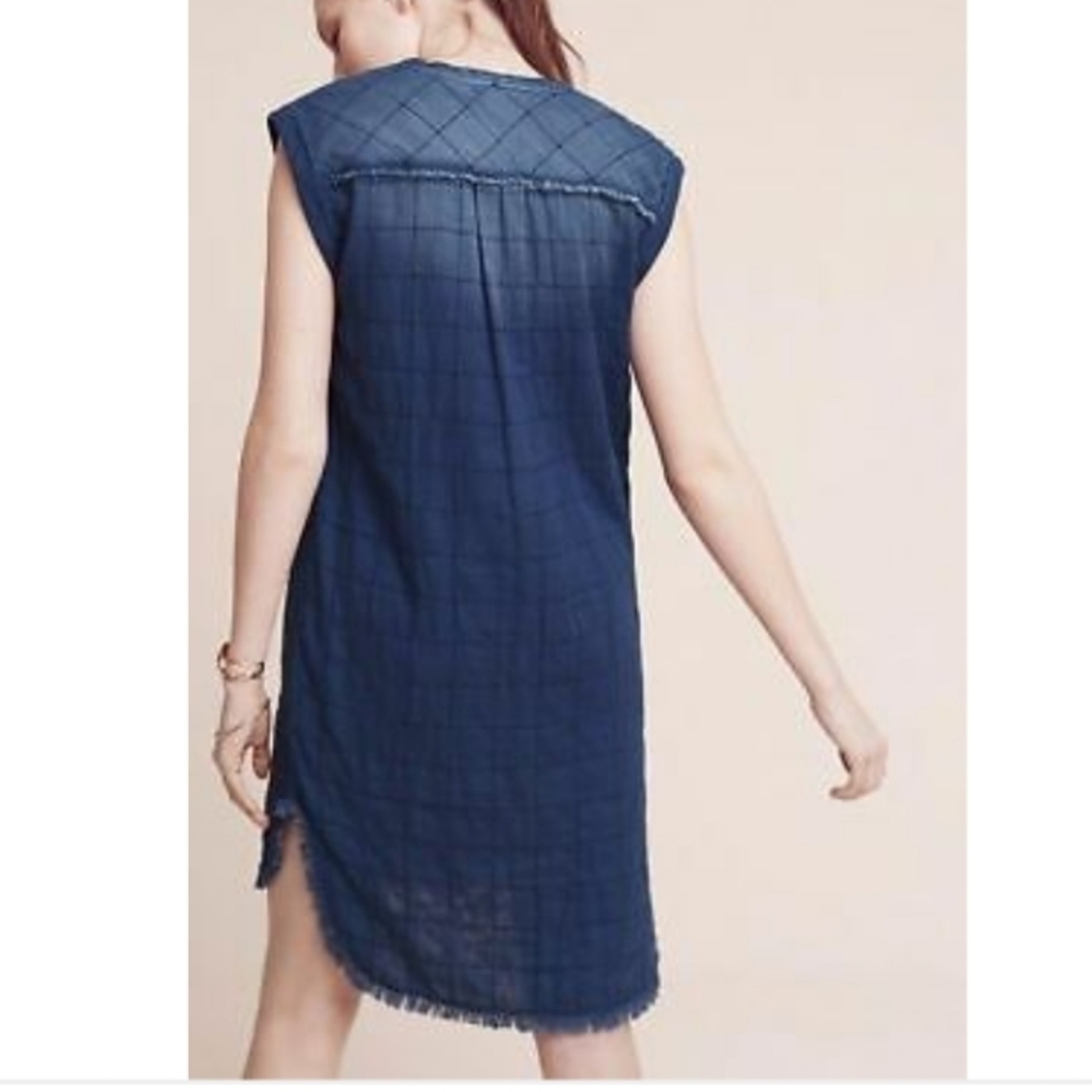Cloth & Stone Quilted Shift Dress Anthropologie - Picture 2 of 8